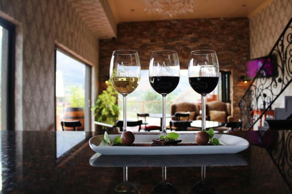 Alluvia Boutique Winery & Luxury Accommodation Stellenbosch Eksteriør billede Wine tasting