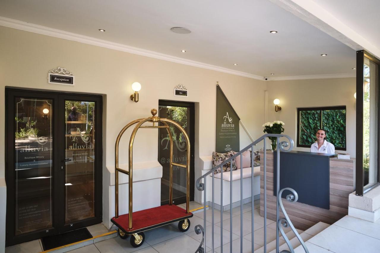 Alluvia Boutique Winery & Luxury Accommodation Stellenbosch Eksteriør billede